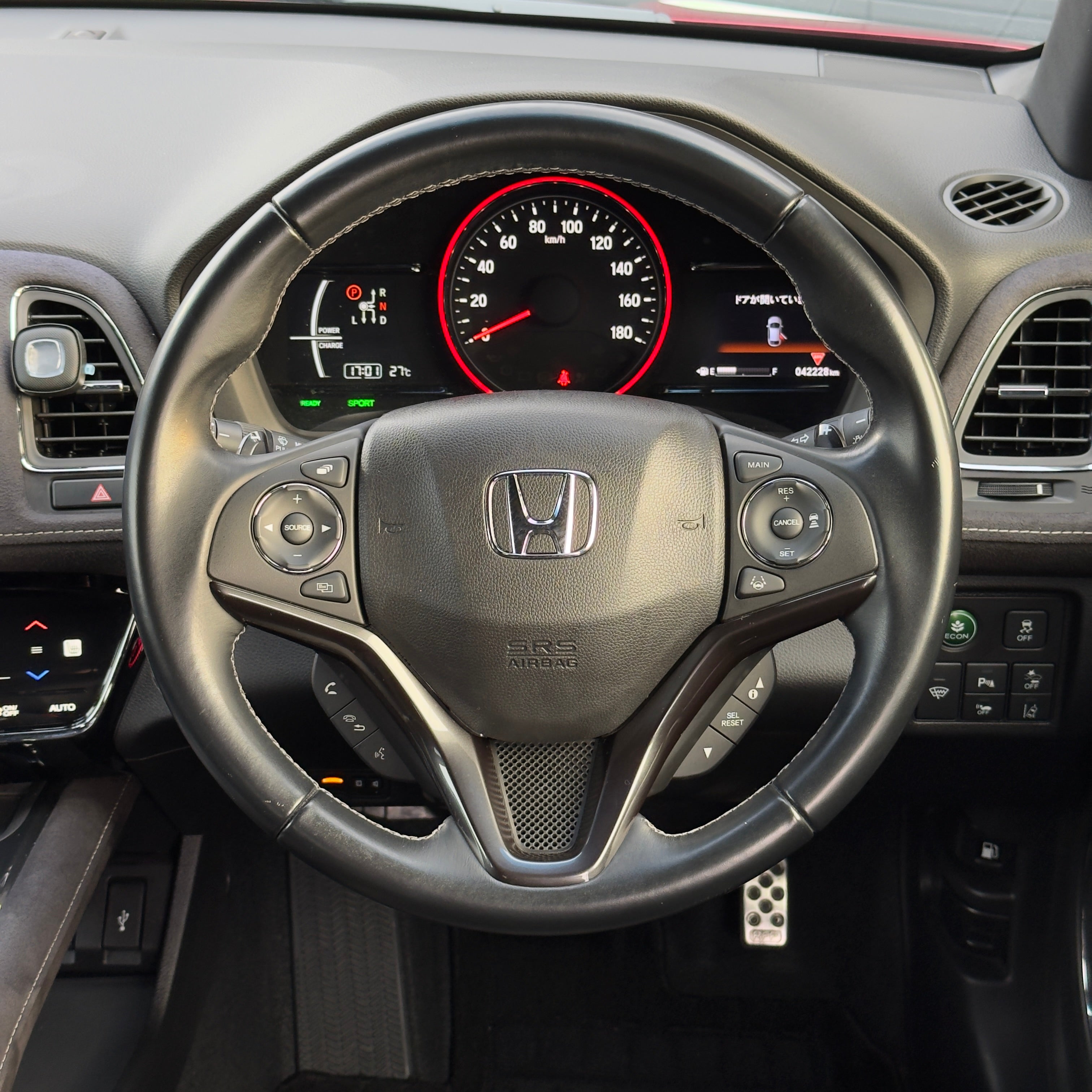 ホンダヴェゼルハイブリッドRSホンダセンシング